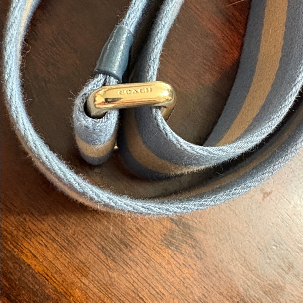 COACH Ellis Weekender Tote in Colonial Blue - Picture 11 of 17